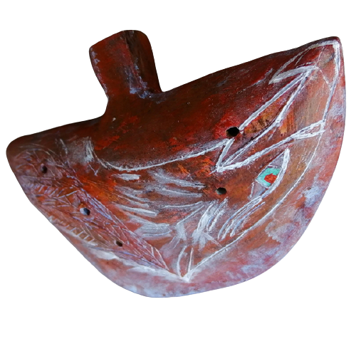 Ocarina Baleia Emplumada