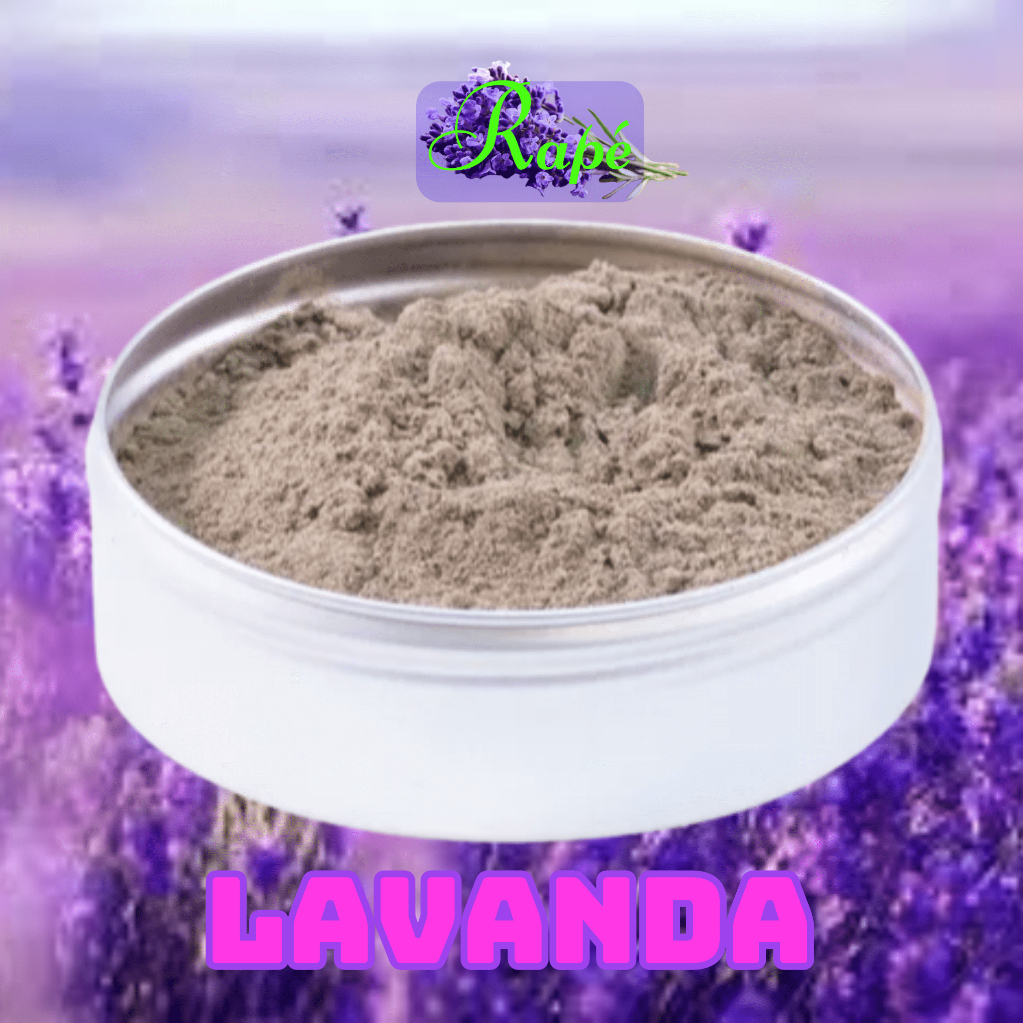 Rapé Lavanda - Tranquilo, Serenidade e Pureza