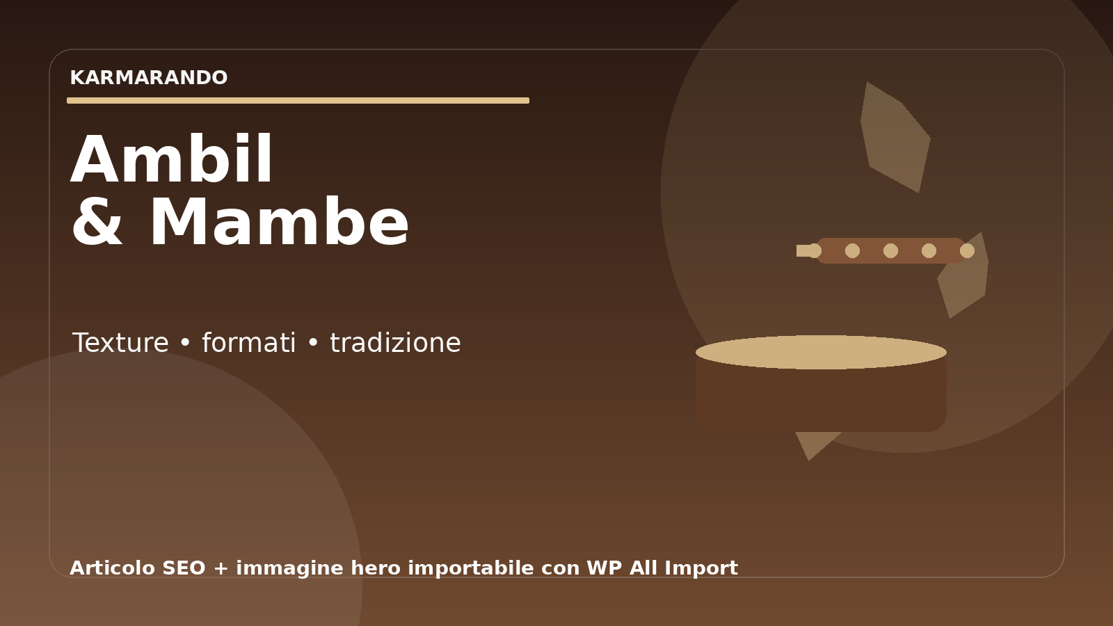 Ambil e mamães: guia prática para entender diferenças, qualidade e referências tradicionais