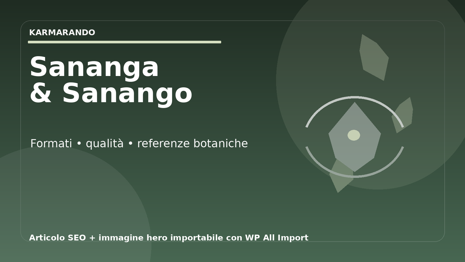 Sananga e sarango: guia completo para escolher formados, qualidade e referências botânicas