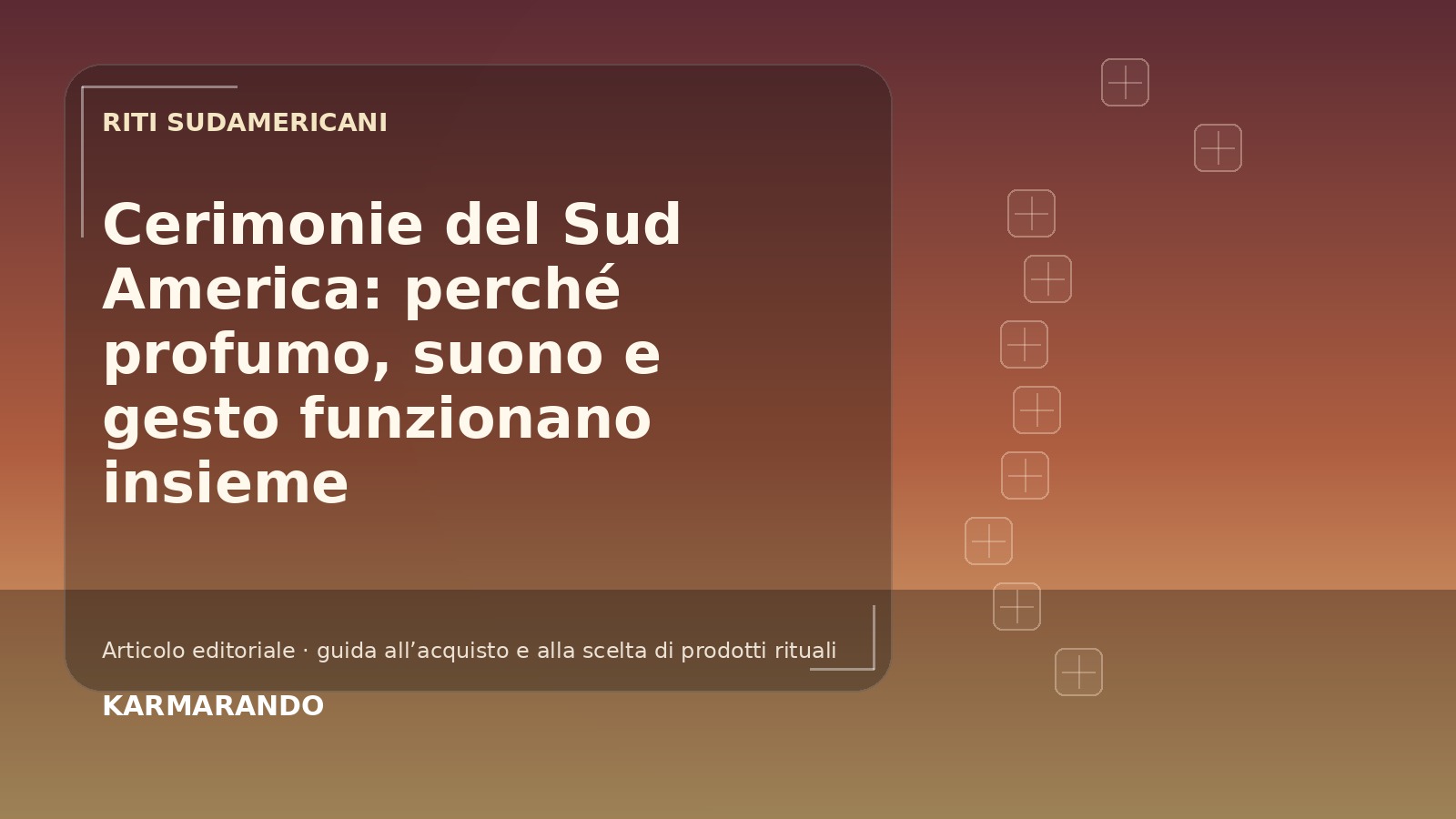 Cerimônia do Sul América: porque perfume, som e gesto funcionam juntos