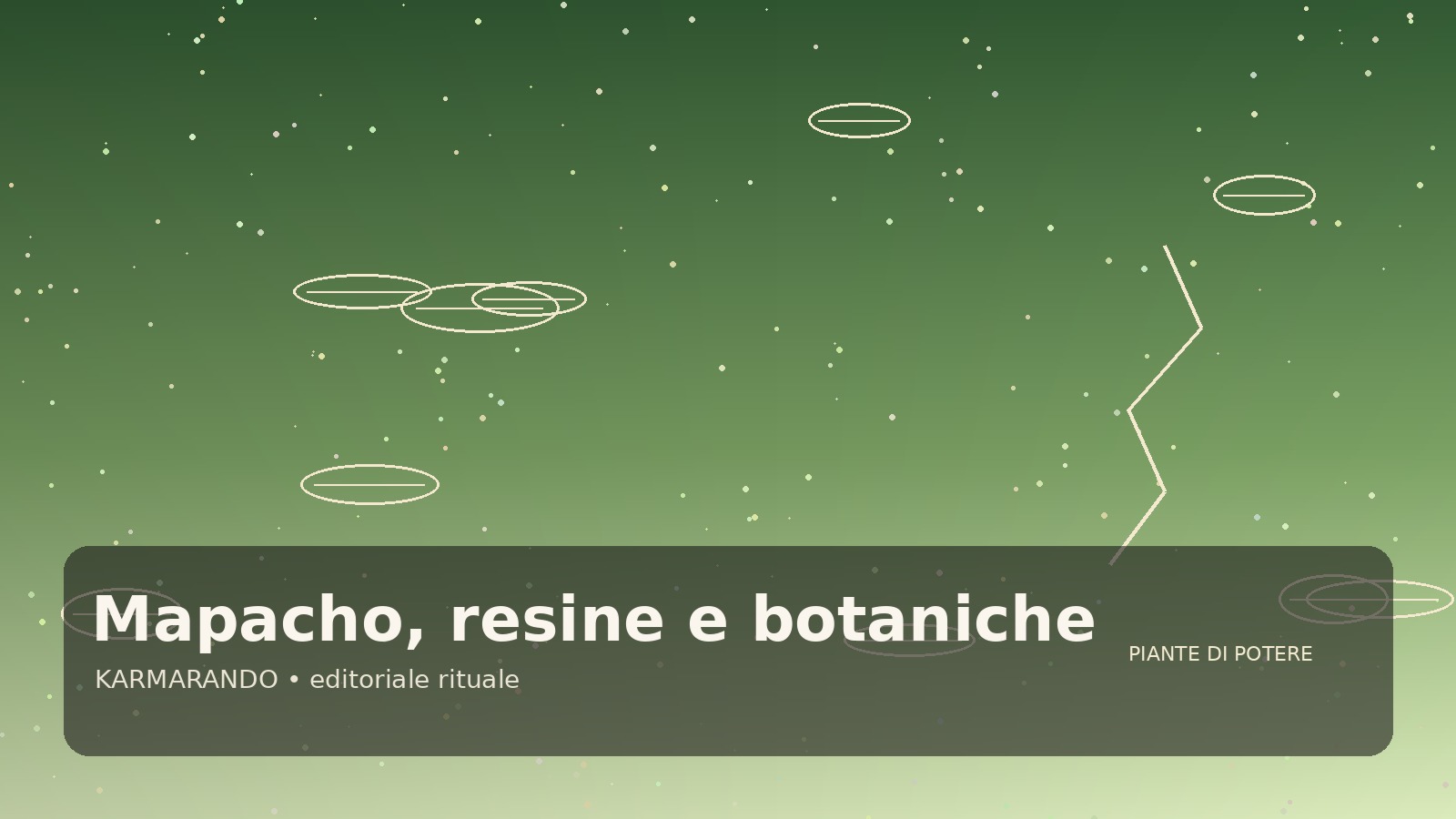 Mapacho, resinas e botânicas tradicionais: diferenças, qualidade e como se orientar melhor