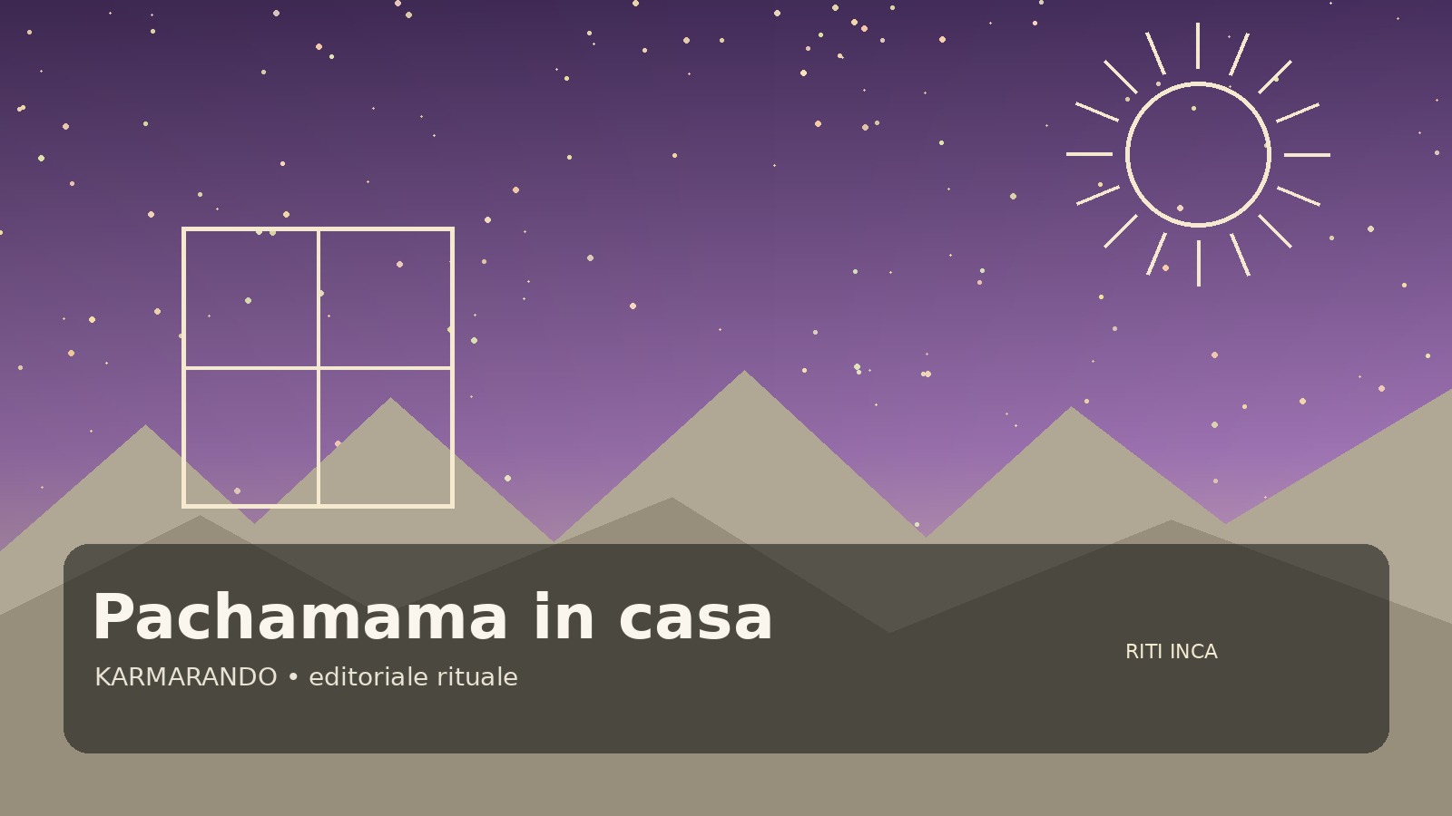 Pachamama em casa: símbolos andes, ofertas e objetos que dão forma ao rito