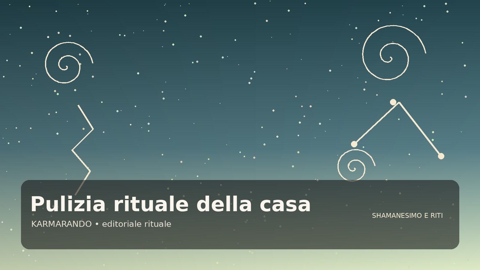 Limpeza ritual da casa: fumaça, resinas e águas aromatizadas para criar atmosfera