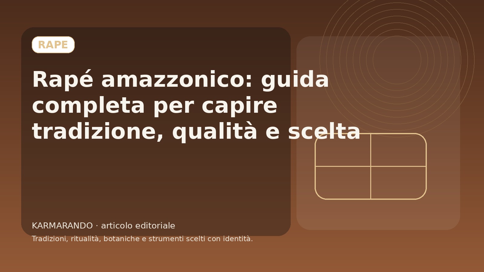 Rapé amazônico: guia completo para entender tradição, qualidade e escolha