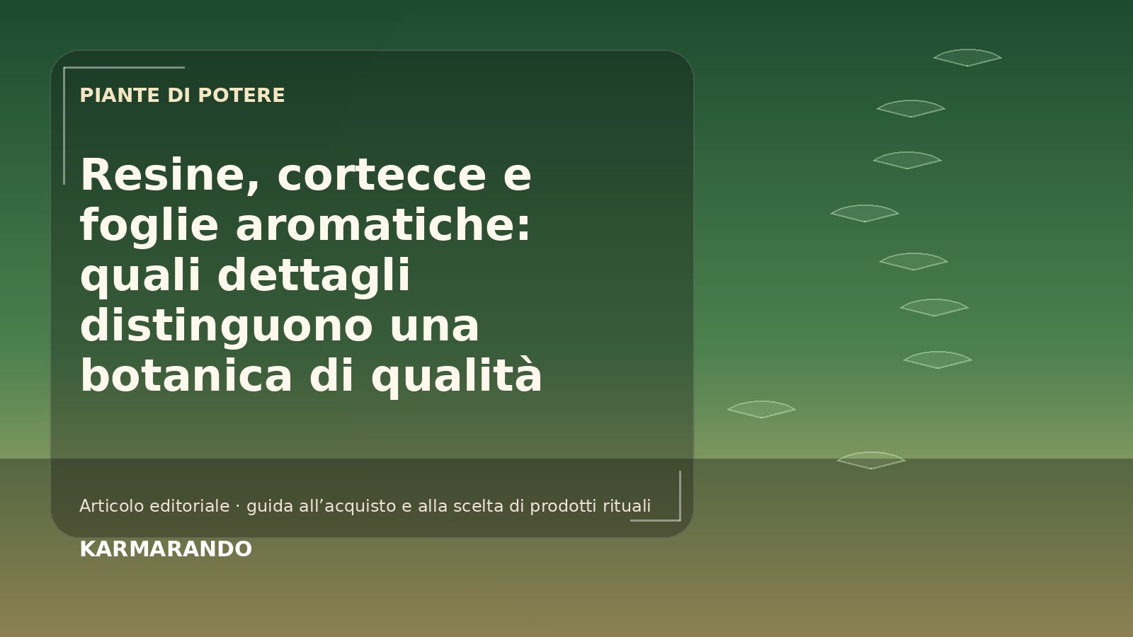 Reinas, cortes e folhas aromáticas: quais são os detalhes que distinguem uma botânica de qualidade