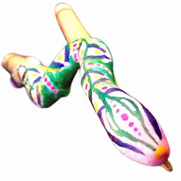 Kuripe Grande Serpente - Mixcolor Primordial De Bambu